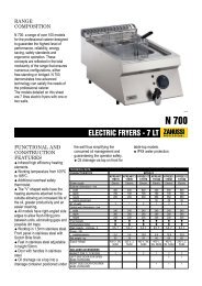 ELECTRIC FRYERS - 7 LT - Progastro