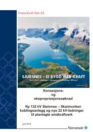 Konsesjonssøknad NVE versjon - Troms Kraft