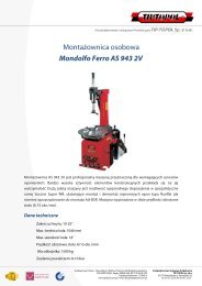 MontaÅ¼ownica osobowa Mondolfo Ferro AS 943 2V - TIPTOPOL