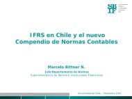 IFRS en Chile y el nuevo Compendio de Normas Contables - Sbif