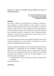 Impacto de la tutorÃ­a en el indicador Tasa de RetenciÃ³n. El caso de ...