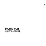 Manual Suunto Quest