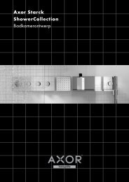 Axor Starck ShowerCollection Badkamerontwerp - Hansgrohe