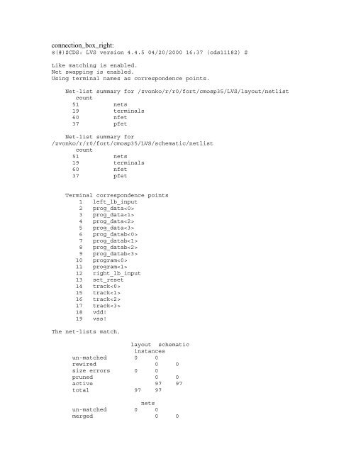 Full-Custom Layout of an SRAM-Based FPGA - University of Toronto