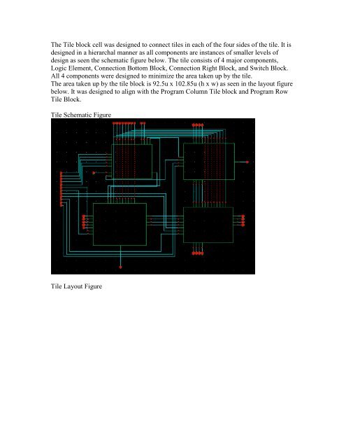 Full-Custom Layout of an SRAM-Based FPGA - University of Toronto