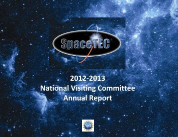 2012-2013 National Visiting Committee Annual Report - SpaceTEC