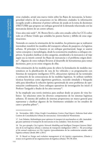 Ãltimo km en las ciudades del Eixo AtlÃ¡ntico - Eixo Atlantico