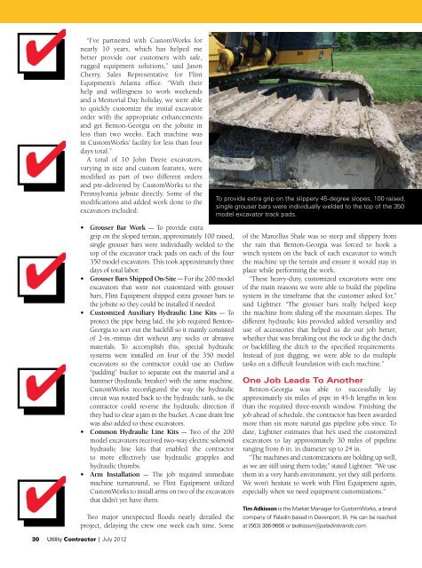 View Full July PDF Issue - Utility Contractor Magazine