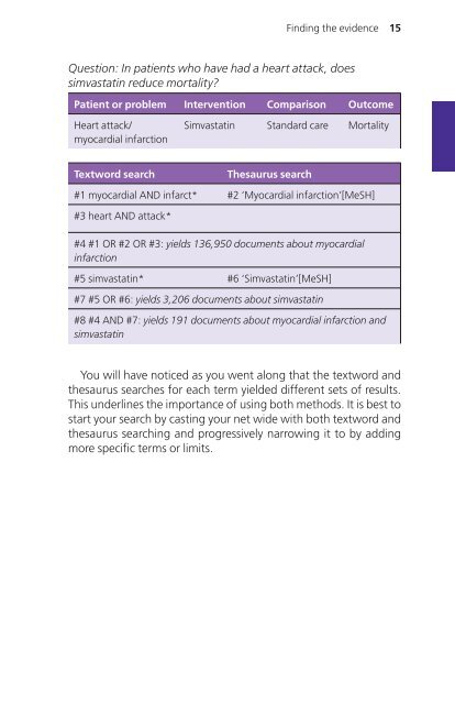 Evidence-based Medicine Toolkit