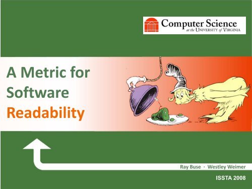 A Metric for Software Readability - ArrestedComputing