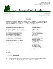 MINUTES 01-11-12.pdf - Howell Township Public Schools