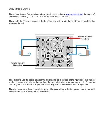Circuit Board Wiring - GuitarPCB.com