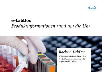 Was ist e-LabDoc? - Roche Diagnostics