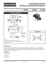 H21B1/2/3 Photodarlington Optical Interrupter Switch - Komponenten