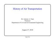 Notes 1 - Air Transportation Systems Laboratory - Virginia Tech