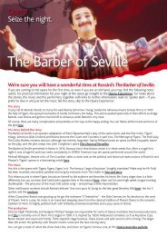 The Barber of Seville - Opera Australia