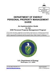 DOE G 580.1-1 - Document Request - U.S. Department of Energy