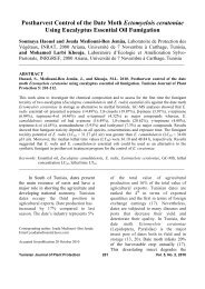 Postharvest Control of the Date Moth Ectomyelois ceratoniae ... - Iresa