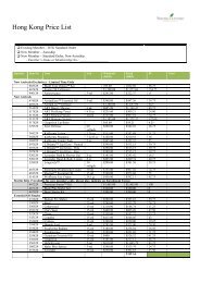 Product Pricelist - Young Living