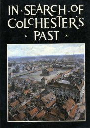 In Search of Colchester's Past - Colchester Archaeological Trust