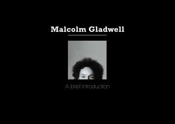 Malcolm Gladwell