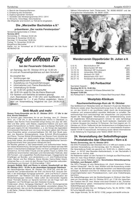 Amtsblatt KW 40 - Verbandsgemeinde Lauterecken