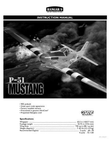 Instruction manual - hangar 9 - Astra