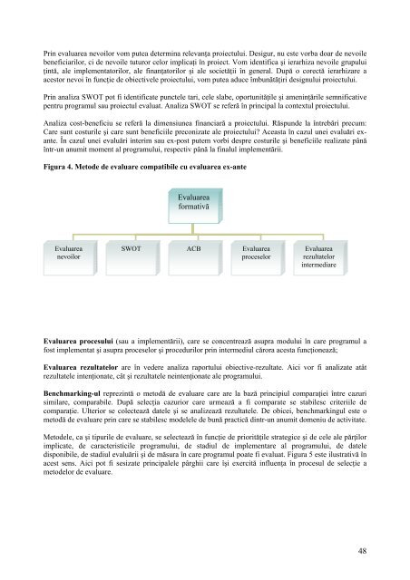 METODE UTILIZATE ÃN EVALUAREA PROGRAMELOR: ANALIZA ...