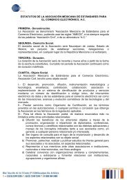 Estatutos GS1 MÃ©xico 2012