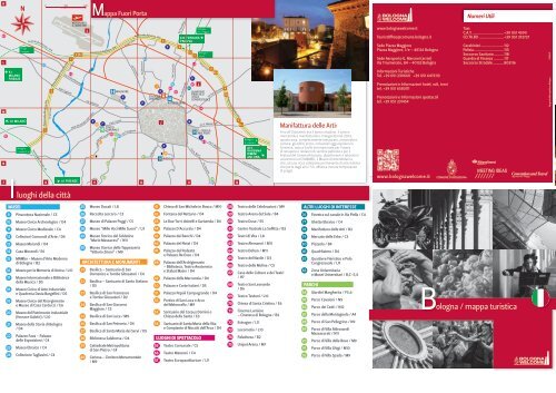 ologna / mappa turistica luoghi della cittÃ  - Bologna Welcome