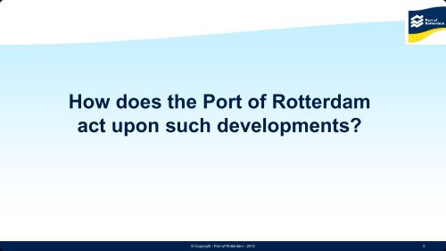 Rotterdam Container Port - Port of Rotterdam