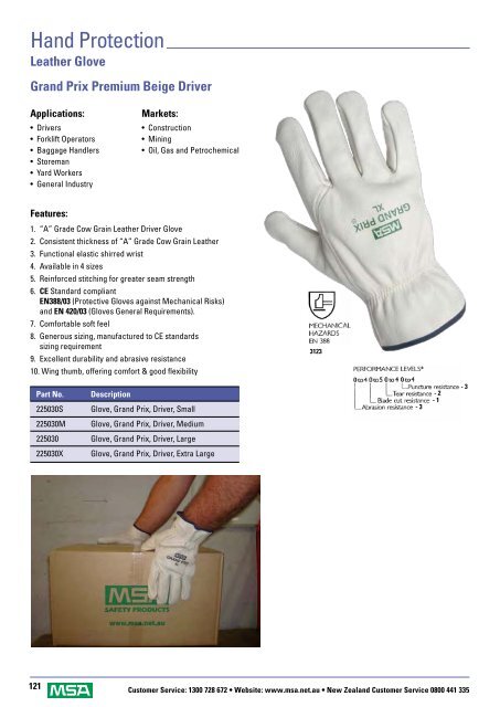 SAFETY EQUIPMENT CATALOGUE - Eoss.com