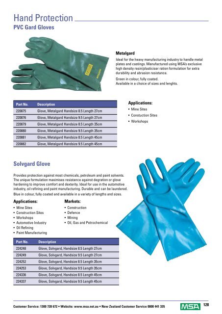 SAFETY EQUIPMENT CATALOGUE - Eoss.com