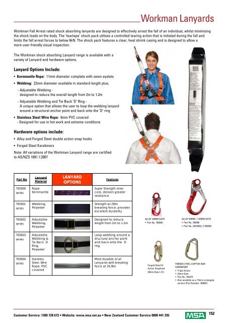 SAFETY EQUIPMENT CATALOGUE - Eoss.com