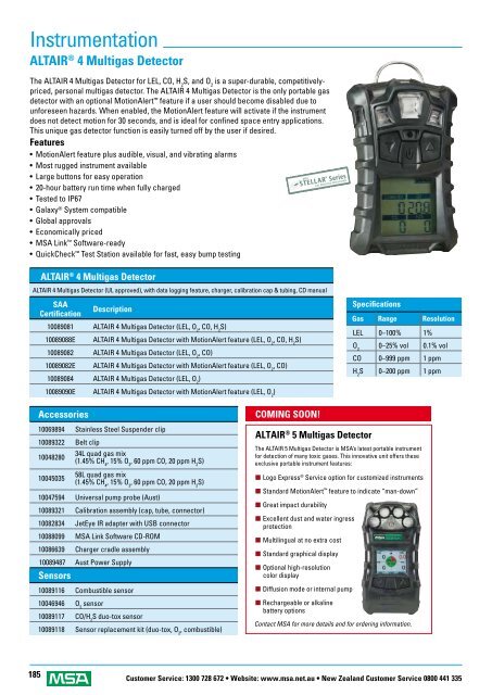 SAFETY EQUIPMENT CATALOGUE - Eoss.com