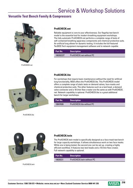 SAFETY EQUIPMENT CATALOGUE - Eoss.com