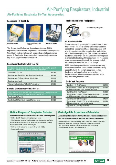 SAFETY EQUIPMENT CATALOGUE - Eoss.com