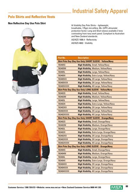 SAFETY EQUIPMENT CATALOGUE - Eoss.com