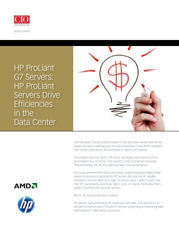 hp proLiant G7 Servers: hp proLiant Servers Drive ... - HP Networking