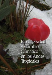 Biodiversidad y Cambio ClimÃ¡tico en los Andes Tropicales