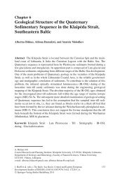 Geological Structure of the Quaternary Sedimentary Sequence in ...