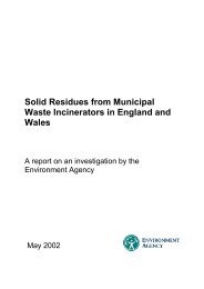 Solid Residues from Municipal Waste Incinerators in England and ...