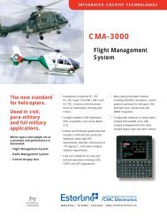 Flight Management System CMA-3000 - Esterline