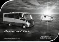 Technical Specification 01 / 2011 - Dethleffs