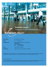 Rotterdam Airport Toegang tot het landingsterrein L2