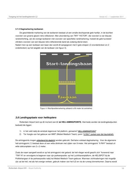 Rotterdam Airport Toegang tot het landingsterrein L2