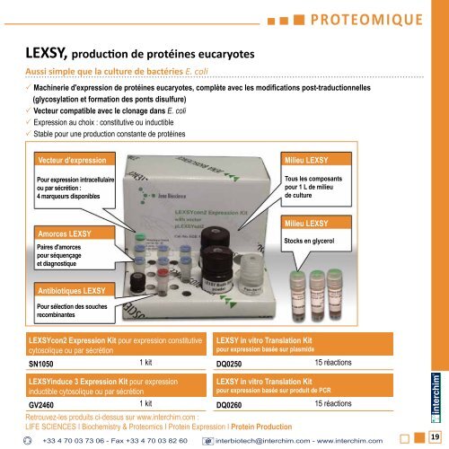 biologie cellulaire - Interchim