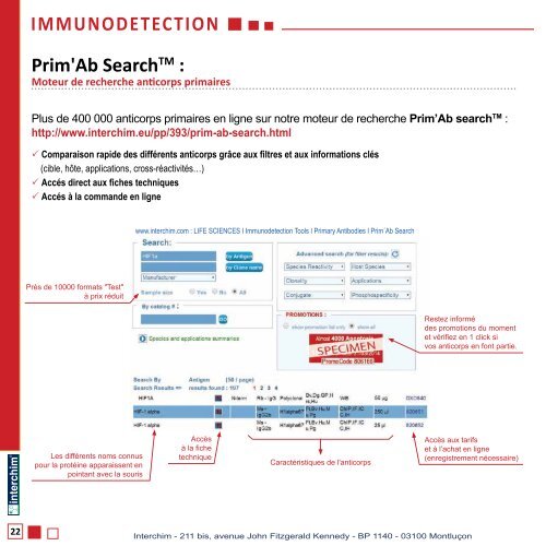 biologie cellulaire - Interchim