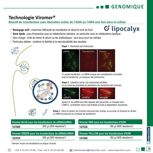 biologie cellulaire - Interchim