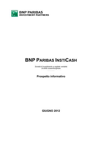 BNP Paribas InstiCash EUR - BNP Paribas Investment Partners